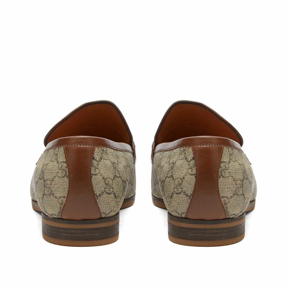 Gucci Men\'s Tan and Cream Slip-On Loafers Men main image 2