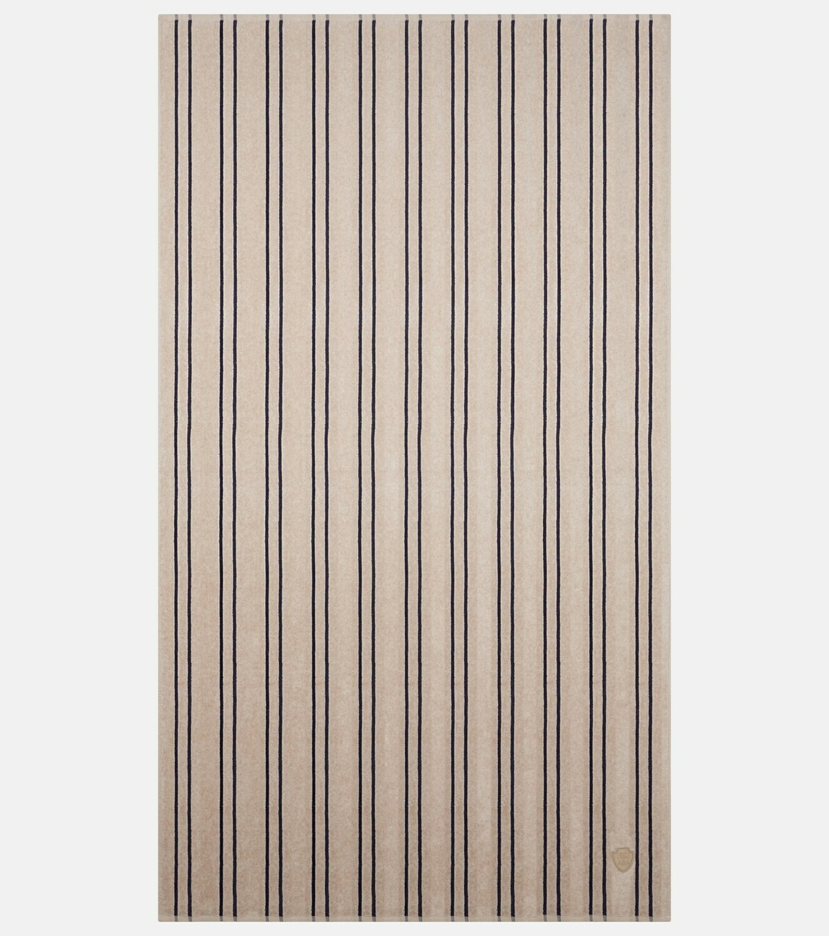 Brunello Cucinelli Striped cotton terry beach towel