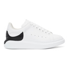 Alexander McQueen White and Black Oversized Sneakers