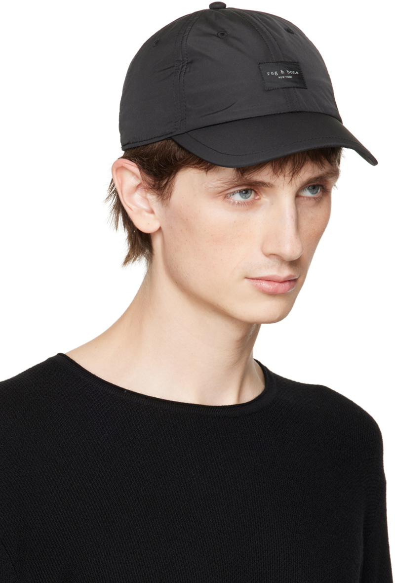 rag & bone Black Addison Cap