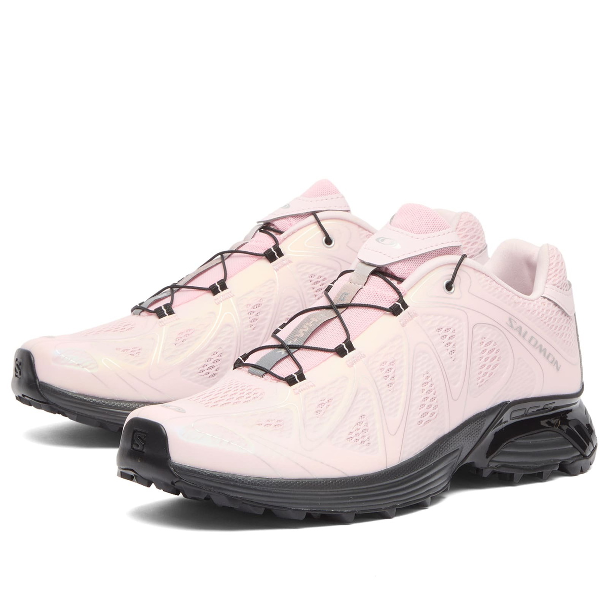 Salomon Women's XT-WHISPER VOID Sneaker in Icy Pink/Black/Ftw Silver