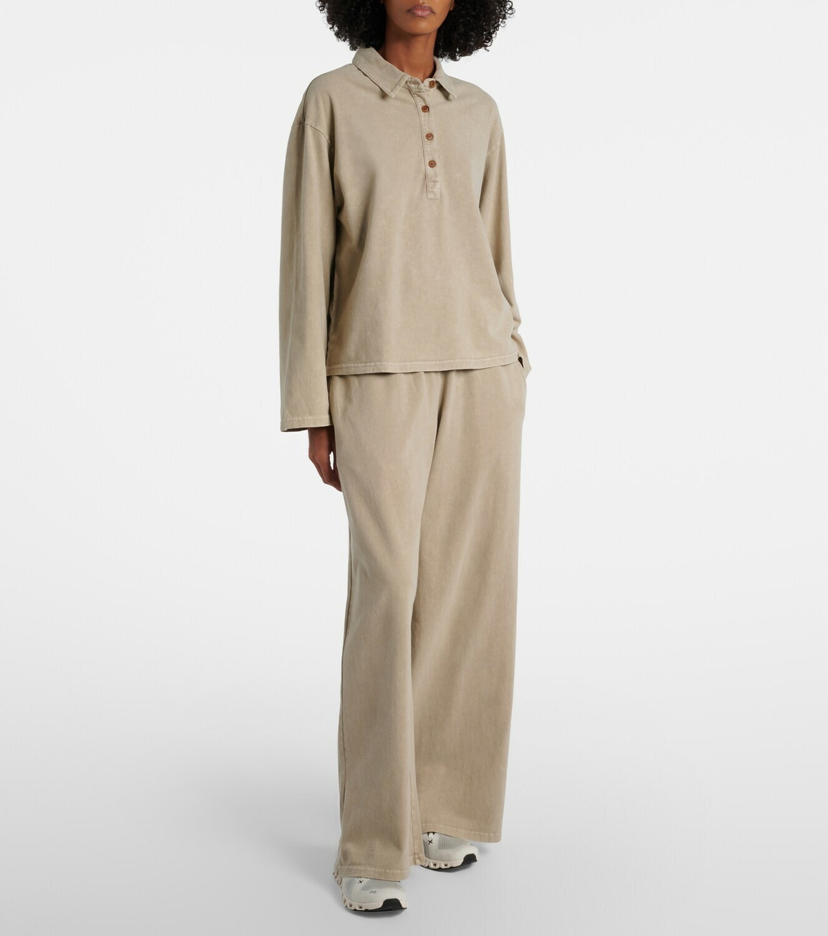 The Upside Soho Tokio cotton wide-leg pants