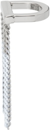 MM6 Maison Margiela Silver Chain Fringe Ring