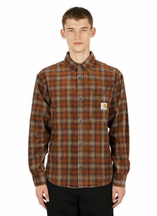 Photo: Flint Checked Shirt in Brown