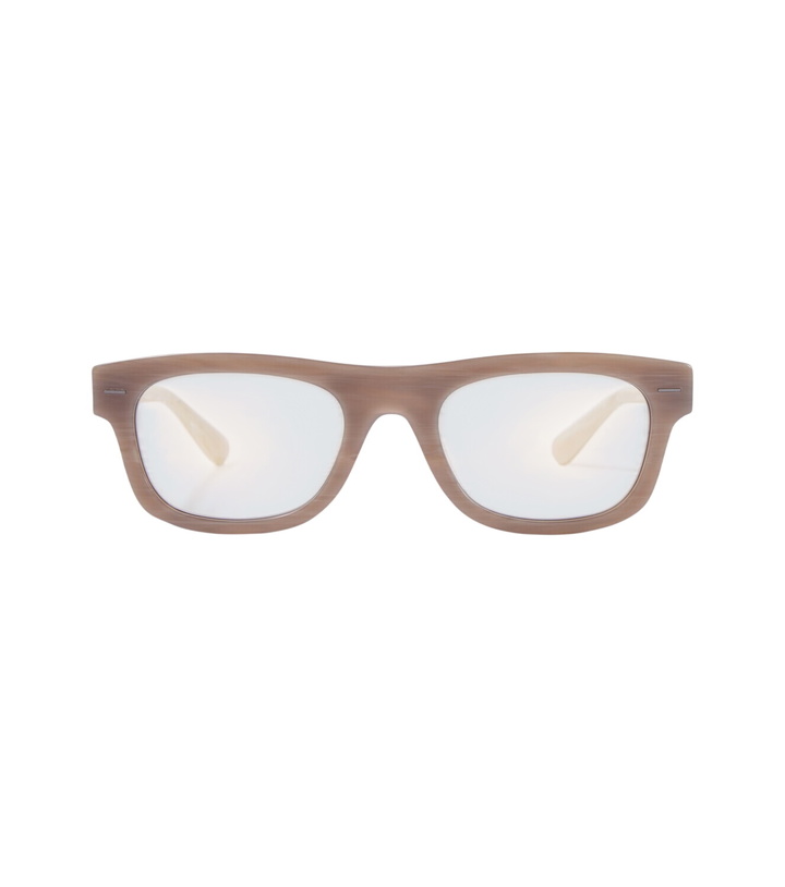 Photo: Brunello Cucinelli Rectangular glasses