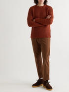 Barena - Ribbed Wool-Blend Sweater - Brown