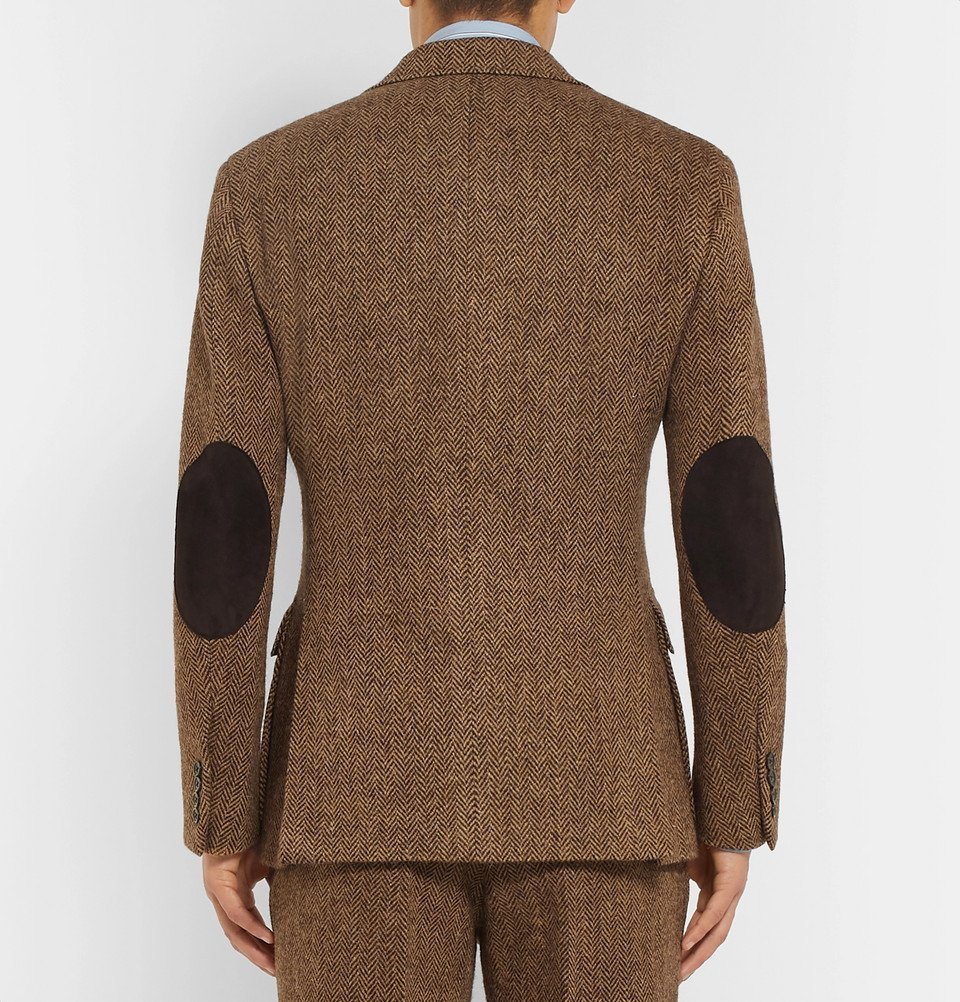 Polo Ralph Lauren - Tan Slim-Fit Herringbone Wool Suit Jacket - Men - Brown
