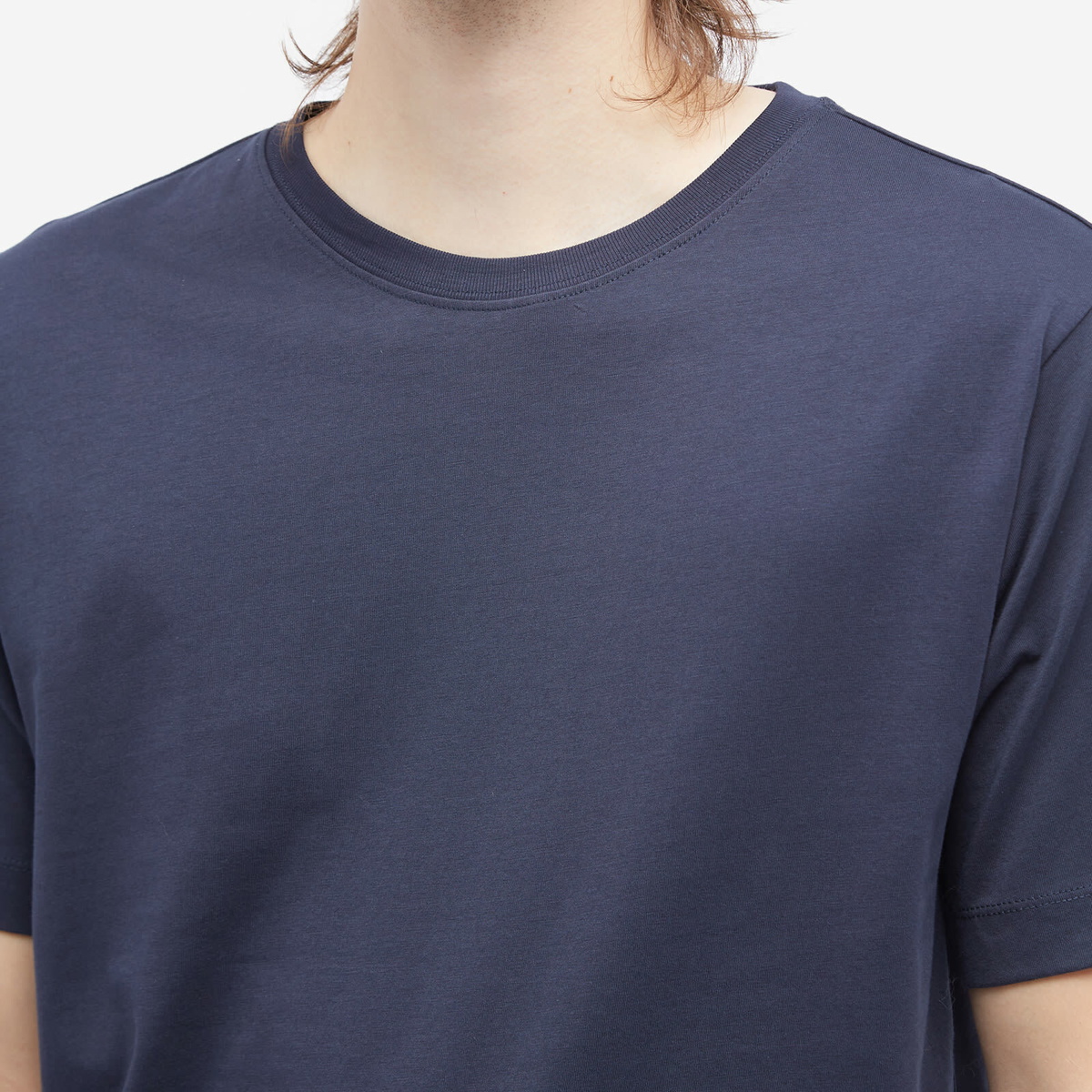 Dries Van Noten Men's Hertz Regular T-Shirt in Navy Dries Van Noten