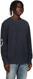 Givenchy Blue Chito Edition Blurry Dog Sweatshirt