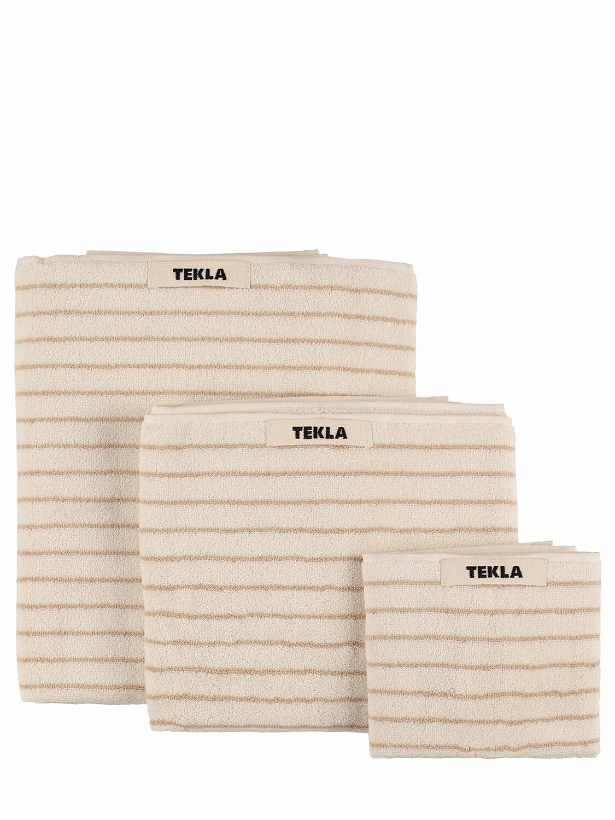 Photo: TEKLA - Set Of 3 Organic Cotton Towels