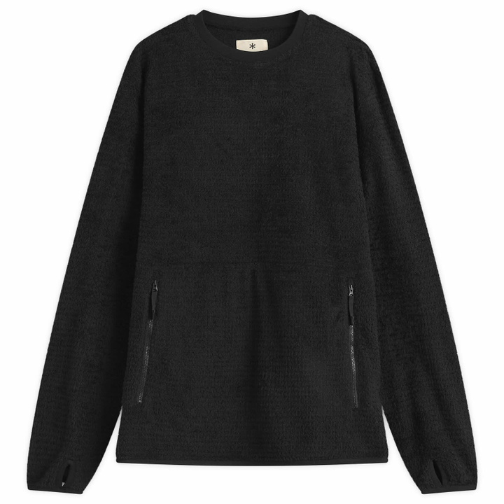 Photo: Snow Peak Men's Thermo Control Pullover in Black