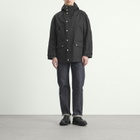 Junya Watanabe MAN Men's Nylon Laminated Mackintosh Jacket in Black