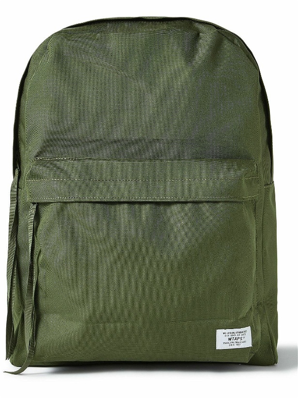 Photo: WTAPS - Logo-Appliquéd CORDURA® Backpack - Green