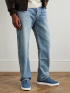 Manolo Blahnik - Agilio Nubuck Slip-On Sneakers - Blue