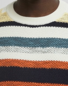 Maison Kitsune COMFORT STRIPED JUMPER Multi-color Mens Pullover