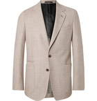 Paul Smith - Sand Soho Slim-Fit Basketweave Stretch-Wool Blazer - Neutrals