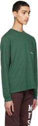 Museum of Peace & Quiet Green 'A Leisure Company' Long Sleeve T-Shirt