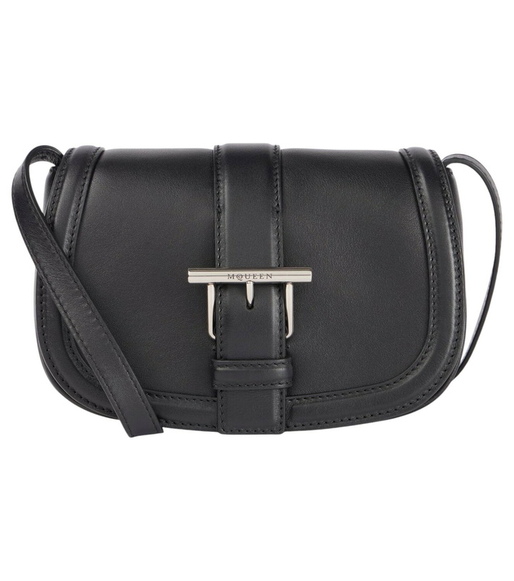 Photo: Alexander McQueen T-Bar Mini leather shoulder bag