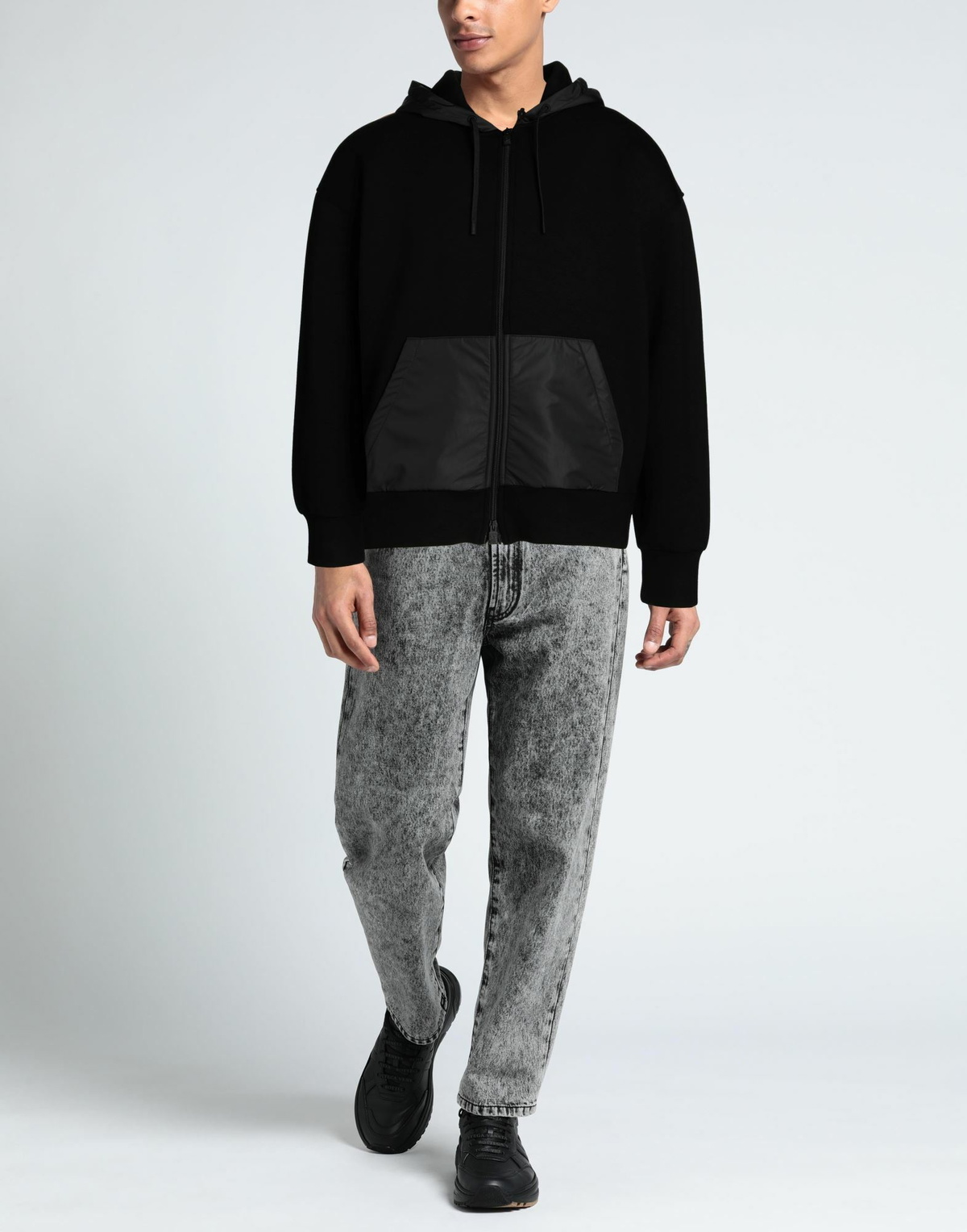 Lardini Mens Sweatshirt in Black