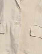 120% Lino Womens Blazer in Beige