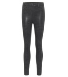 J Brand - Leenah croc-effect skinny jeans