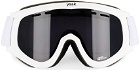 Yaak Optics White OP-1 Snow Goggles