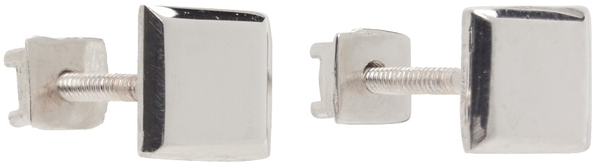 Pearls Before Swine Silver Ifer Stud Earrings