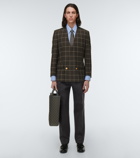 Gucci - Straight wool and cashmere pants