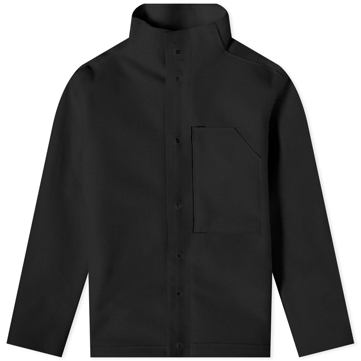 Acronym Men's Burel Wool Softshell Jacket in Black