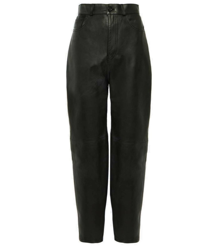 Photo: Toteme Tapered leather pants