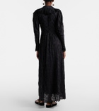 Isabel Marant Zoen floral cotton and silk maxi dress