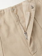 Jacquemus - Croissant Wide-Leg Cotton-Canvas Cargo Shorts - Neutrals