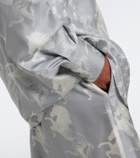 Stella McCartney Printed silk satin shirt