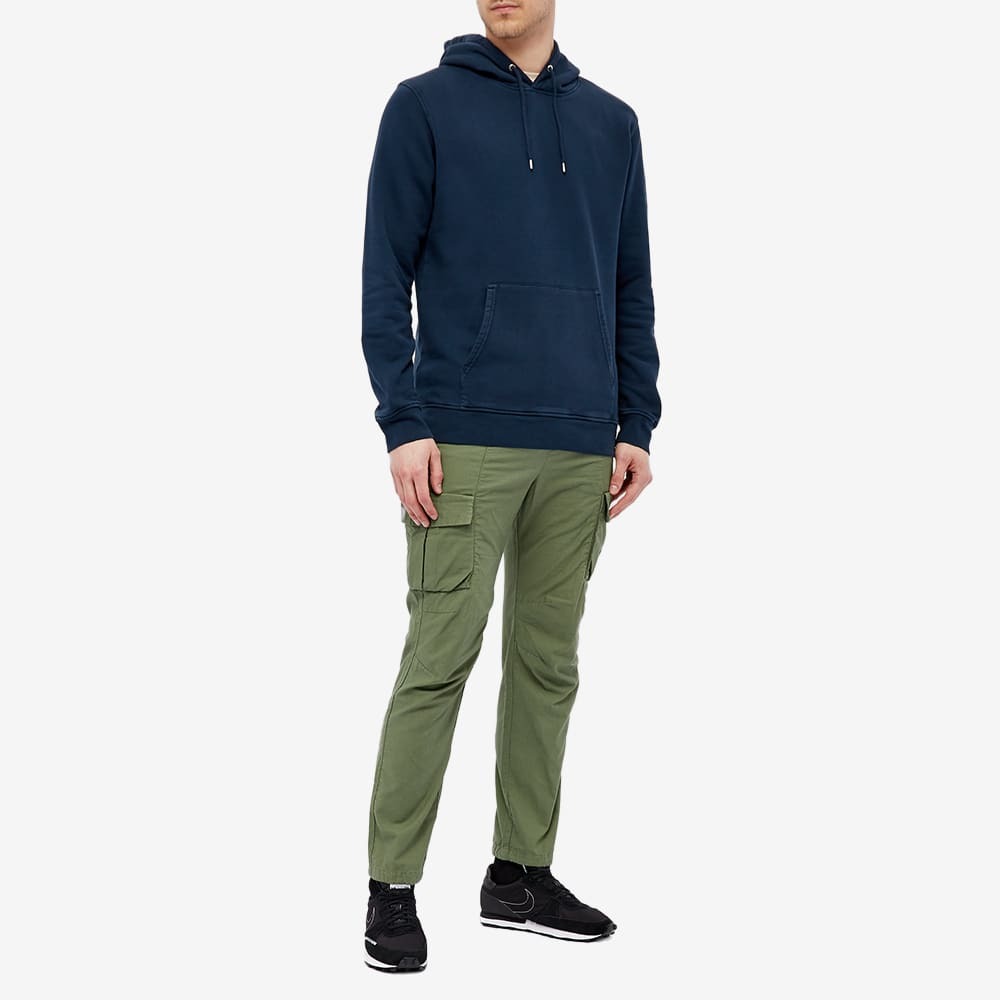 Colorful Standard Classic Organic Popover Hoodie in Navy Blue