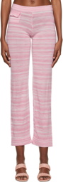 Gimaguas SSENSE Exclusive Pink Daniela Lounge Pants