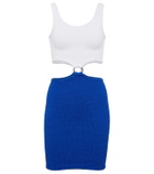Hunza G Pretty Woman cutout minidress