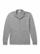 Eleventy - Wool-Blend Zip-Up Cardigan - Gray