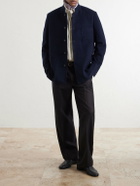 Massimo Alba - Bali Wool, Silk and Cashmere-Blend Jacket - Blue