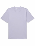 NN07 - Adam 3209 Logo-Embroidered Pima Cotton-Jersey T-Shirt - Purple