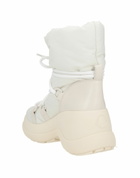 Moncler Womens Ankle boots in Off white
