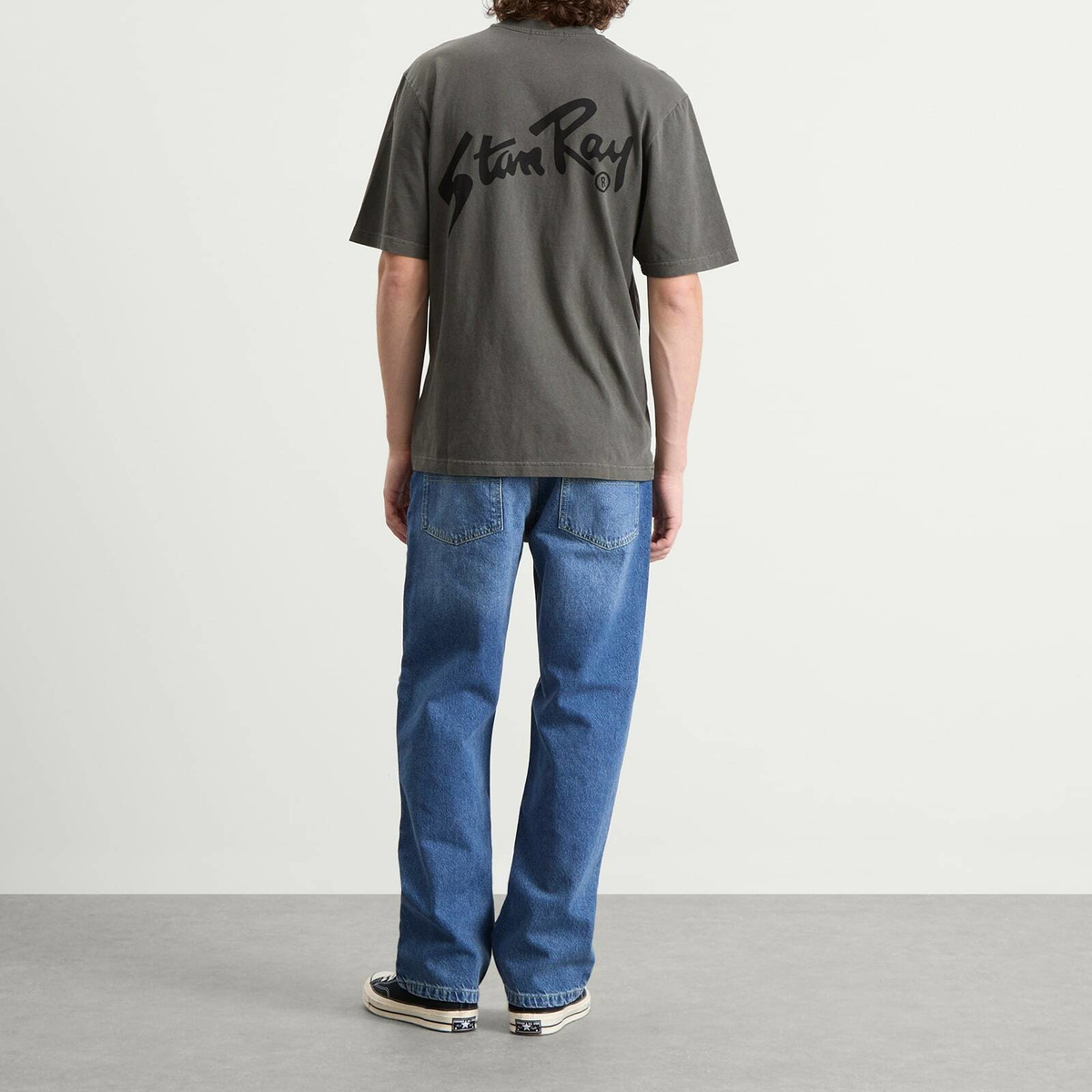 Stan Ray Men's Stan OG T-Shirt in Washed Black
