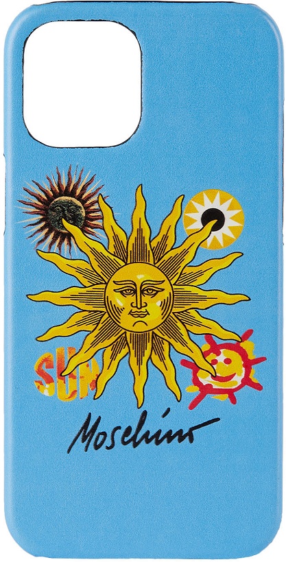 Photo: Moschino Blue Sun iPhone 12 Pro Max Case