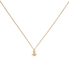 Vivienne Westwood Gold Chloris Orb Pendant Necklace