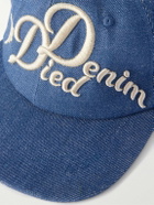 KAPITAL - Logo-Embroidered Cotton-Twill Baseball Cap
