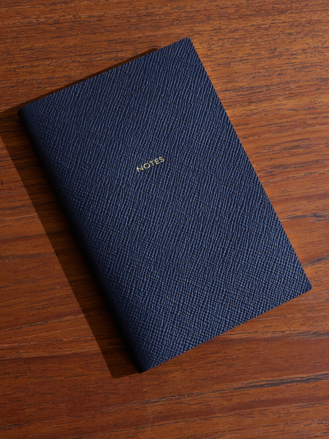Smythson - Chelsea Cross-Grain Leather Notebook