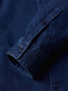 Gabriela Hearst - Quevedo Slim-Fit Indigo-Dyed Denim Shirt - Blue