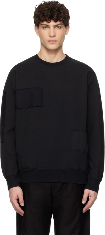 Photo: UNDERCOVER Black Patch Sweatshirt