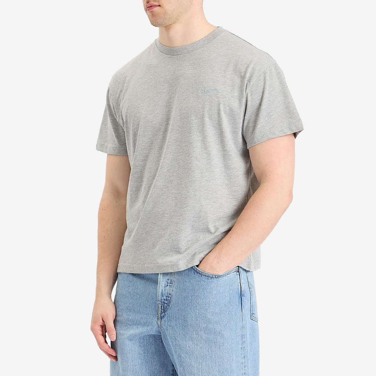 Pendleton Men's Agate Beach T-Shirt in Heather Grey/Beach Agate