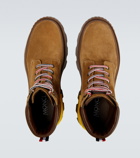 Moncler - Mon Corp suede hiking boots