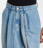 Coperni Front-slit balloon jeans